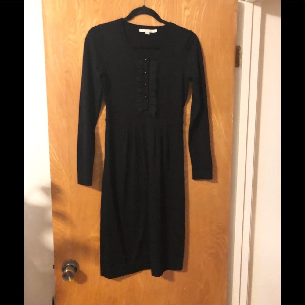 Boden Black Midi Dress